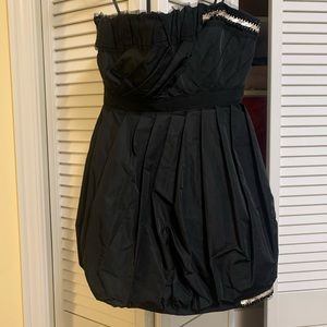 BCBG strapless mini dress